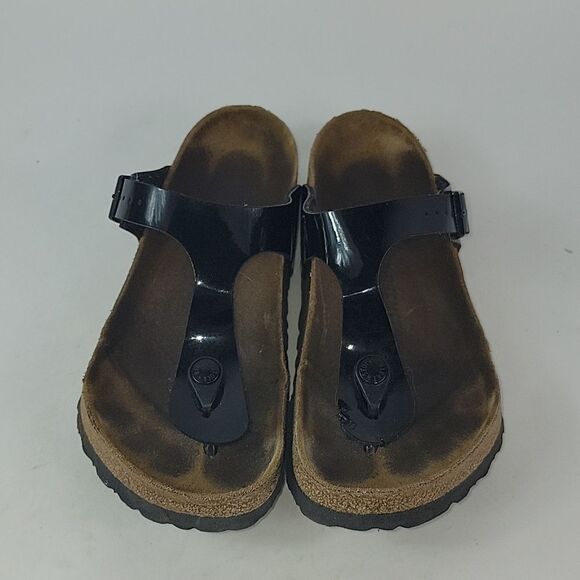 Birkenstock Madrid Patent Leather Women's Sandals - Picture 9 of 15